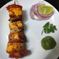Citra का कुकस्नैप जब उन्होंने पनीर टिक्का (paneer tikka recipe in Hindi) बनाया था।