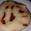 El cooksnap de Daniela Romo cuando hizo Arepas express 🫓con albahaca.