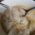 Cooksnap dari Suzan Nita untuk resep Pangsit Kuah (Wonton Soup) dan Bakso goreng