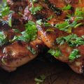 Mommyluvs2cook's cooksnap of when they made Honey Sriracha chicken thighs.