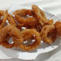 Saira Abdullah's cooksnap of when they made Onion rings.