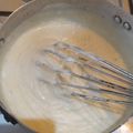 El cooksnap de Carlos Goldblum cuando hizo Salsa blanca casera.