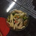Cooksnap của Mua Lang Le khi họ làm theo món Chân gà ngâm sả tắc