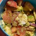 Cooksnap de Bertilia Pinheiro quando cozinhou Salada de Mozzarella, Abacate e Tomate.