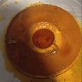 El cooksnap de Caroline Bringa cuando hizo Flan casero.