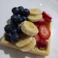 El cooksnap de Gisela Gisela cuando hizo Waffles dulces.