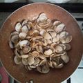 El cooksnap de Mariluz Ramos Prol cuando hizo Almejas a la marinera.
