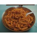 Anand Pandey's cooksnap of when they made Pasta con Maggi Masala.