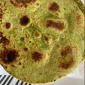 krishna Mistry's cooksnap of when they made પાલક થેપલા (Palak Thepla Recipe In Gujarati).