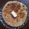 Asha Sharma का कुकस्नैप जब उन्होंने आलू चीज पराठा (aloo cheese paratha recipe in hindi) बनाया था।