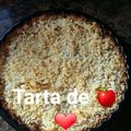 El cooksnap de Mariela Zrz cuando hizo Tarta arenosa de manzana.