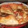El cooksnap de Ari Rodriguez cuando hizo Pollo asado con puerro y patatas al horno.