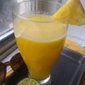 Debjani Dhar's cooksnap of when they made Pineapple juice.