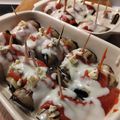 El cooksnap de Izaskun Ferreiro Inza cuando hizo Canelones de berenjenas o rollitos de berenjenas rellenos.