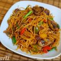 Arti Panjwani का कुकस्नैप जब उन्होंने हक्का नूडल्स (Hakka Noodles) बनाया था।