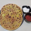 Poonam Pandav's cooksnap of when they made आलू पराठा (aalu paratha recipe in marathi).