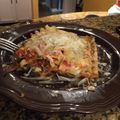 Mary Jane Jimenez's cooksnap of when they made Three Cheese Eggplant Lasagna.