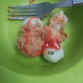 Cooksnap dari Elsa Shifia untuk resep Cilok abang2 bumbu kacang