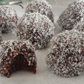 El cooksnap de Ale cuando hizo Trufas fit (Veganas).