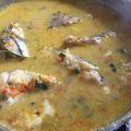El cooksnap de Perla Fernández Mancuello cuando hizo Caldo de pescado.