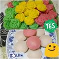 Cooksnap dari Niken untuk resep Apem Nasi Pelangi