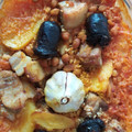 El cooksnap de Luis cuando hizo Arroz al horno.