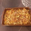 El cooksnap de Almudena Collado cuando hizo Patatas con bechamel, queso y bacon.