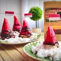 Cooksnap dari Fransiska untuk resep Dongkal/Awug Merah Putih