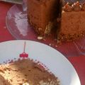 El cooksnap de Euge Chaparro cuando hizo Mousse de crema, chocolate y dulce de leche.