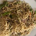 Preety's cooksnap of when they made Veg hakka noodles.