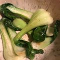 Cooksnap Katarzyna Mroczek z czasów, kiedy przygotował Duszona kapusta pak choi.