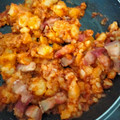 El cooksnap de Susana Tudela Prado cuando hizo Patatas revolconas con torreznos.