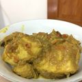 Cooksnap dari vega kusuma untuk resep Ayam masak kuning no minyak
