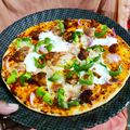 Suparna Sarkar's cooksnap of when they made চিকেন পিজ্জা (Chicken pizza recipe in Bengali).