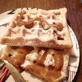 El cooksnap de Edith Sandra cuando hizo Waffles.