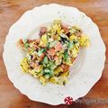 Cooksnap από Stin_kouzina_mou στη συνταγή Στραπατσάδα με καπνιστό σολομό και αβοκάντο