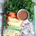 Cooksnap của Hoa Của Đá khi họ làm theo món Bún cuốn chấm mắm nêm