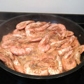 El cooksnap de Montse cuando hizo Gambas al ajillo.