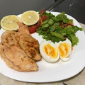 El cooksnap de Luz cuando hizo Pechuga de pollo a la plancha con ensalada (light).