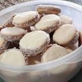 El cooksnap de Dani Massei cuando hizo Alfajores de maizena rápidos.