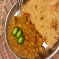 Telehound's cooksnap of when they made Channa Masala (Indian chickpea with gravvy).