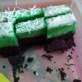 Cooksnap dari zuraidah hanum untuk resep Brownies Pandan Kukus (ala) Amanda