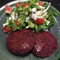 El cooksnap de patricia flocco cuando hizo Hamburguesas de remolacha [aptas veganos].