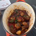 El cooksnap de maria francisca sanz valero cuando hizo Cazuela de pollo estofado a la sobrasada con patatas y olivas negras.