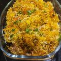 Bushra Mazhar's cooksnap of when they made Chicken Biryani.