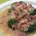 El cooksnap de musicansio cuando hizo Brócoli con bechamel de jamón.