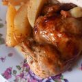 Cooksnap από starfish στη συνταγή Κοτόπουλο🍗 με πατάτες 🥔 στην γάστρα και σάλτσα πορτοκάλι 🍊 στο μούλτι