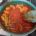 El cooksnap de Yesla Martinez cuando hizo Mole de olla sencillo.