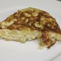 Murph's cooksnap of when they made Tortilla De Patatas (Spanish Omelette).