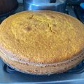 El cooksnap de Diego Martín cuando hizo Torta licuada de zanahoria.